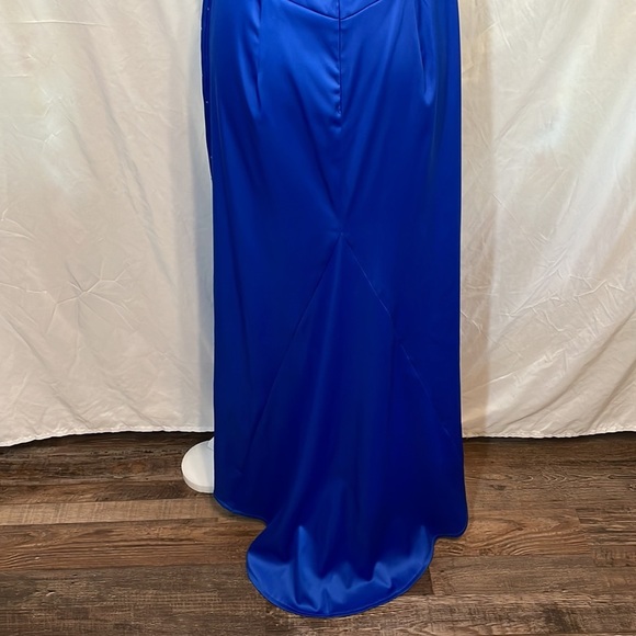 Rampage formal royal blue long dress.  sz 11 - Picture 5 of 7